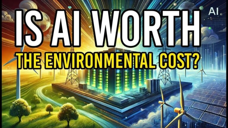 The Environmental Costs of AI: Is It Worth the Price?