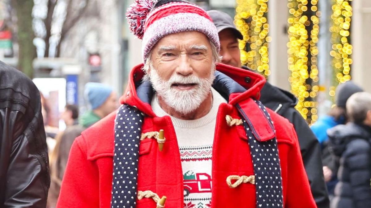 Arnold Schwarzenegger Becomes Santa in The Man with the Bag