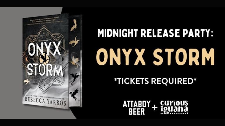 Rebecca Yarros Fans Rejoice: Onyx Storm Midnight Release is Back!