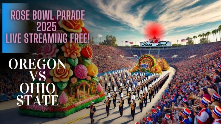 How to Watch the 2025 Rose Bowl Parade: Floats, Music & Celebrities