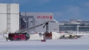 Dozen Injured in Plane Crash at Toronto Airport, No Fatalities