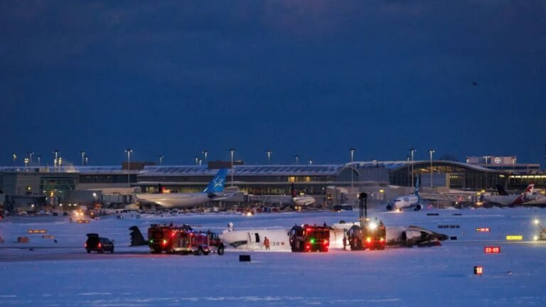 Dozen Injured in Plane Crash at Toronto Airport, No Fatalities