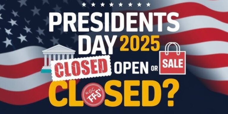 Presidents Day 2025: What’s Open & Closed